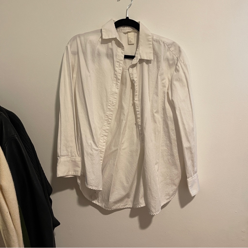 White Button Down H&M